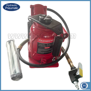 Low Profile 20 Ton Air Hydraulic Bottle Jack
