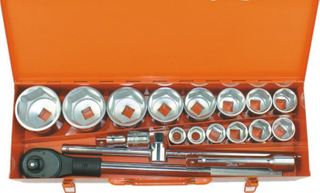 3/4" 18Pcs Heavy Duty Socket Wrench Sets