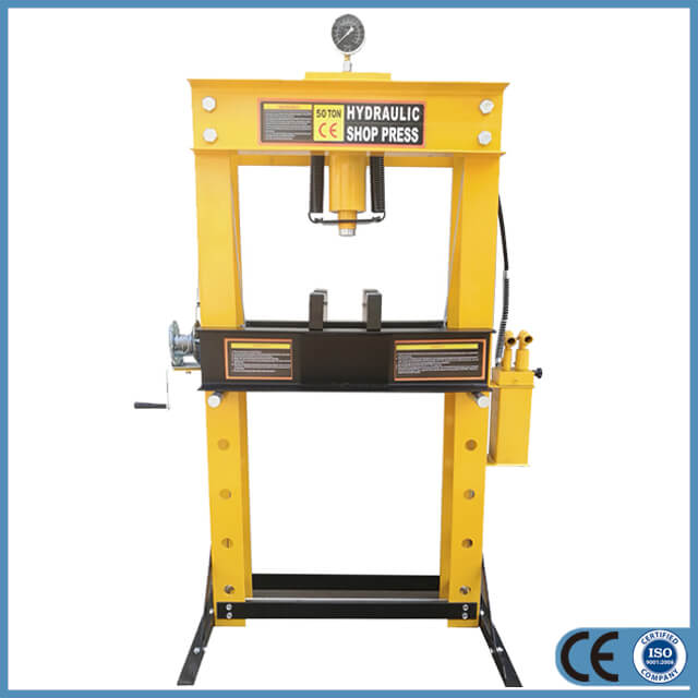 50 Ton Hydraulic Shop Press With Gauge from China manufacturer China